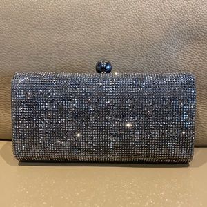 Clutch with Glitter and Snap Closure (NEW)